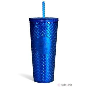 Starbucks Jeweled Diamond Blue Azure Holiday 2022 Ice Tumbler Venti Gift